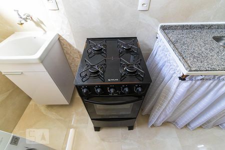 Studio à venda com 32m², 1 quarto e sem vaga Studio à venda com 32m², 1 quarto e sem vagaCozinha - Fogão