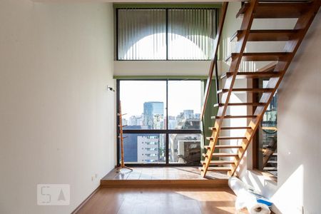 Sala de apartamento para alugar com 1 quarto, 55m² em Itaim Bibi, São Paulo