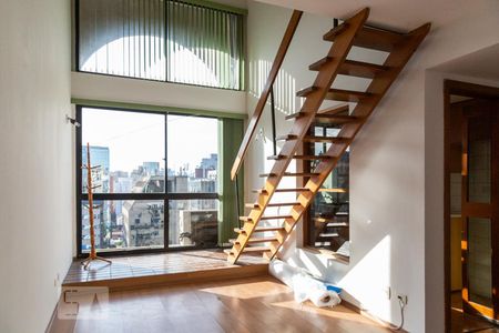 Sala de apartamento para alugar com 1 quarto, 55m² em Itaim Bibi, São Paulo