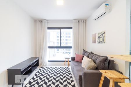 Sala de apartamento para alugar com 1 quarto, 42m² em Jardim do Salso, Porto Alegre