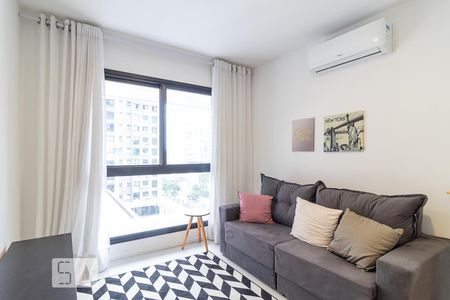 Sala de apartamento para alugar com 1 quarto, 42m² em Jardim do Salso, Porto Alegre