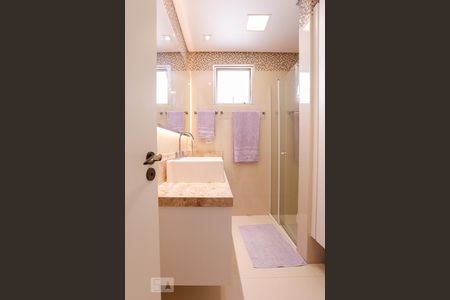 Banheiro Social de apartamento à venda com 3 quartos, 105m² em Perdizes, São Paulo