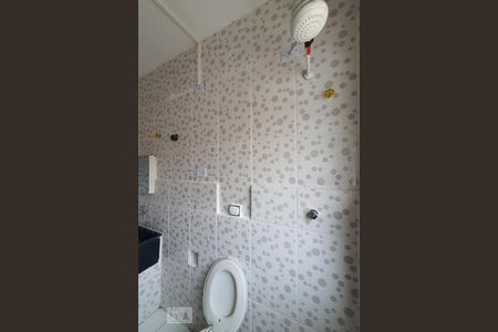 Banheiro/área de serviço de apartamento à venda com 1 quarto, 33m² em Centro, São Paulo