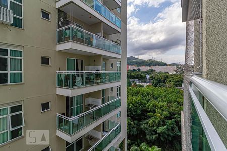 Vista da Varanda de apartamento para alugar com 1 quarto, 45m² em Taquara, Rio de Janeiro