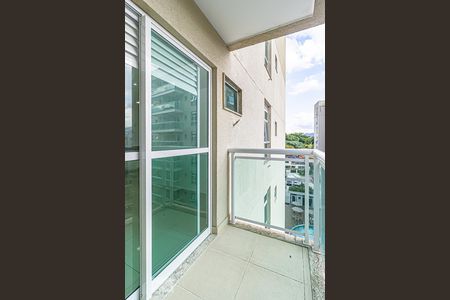 Varanda da Sala de apartamento para alugar com 1 quarto, 45m² em Taquara, Rio de Janeiro