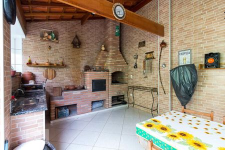 Casa à venda com 205m², 3 quartos e 3 vagasÁrea da churrasqueira