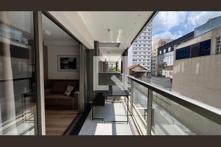 Studio para alugar com 33m², 1 quarto e 1 vagaSacada