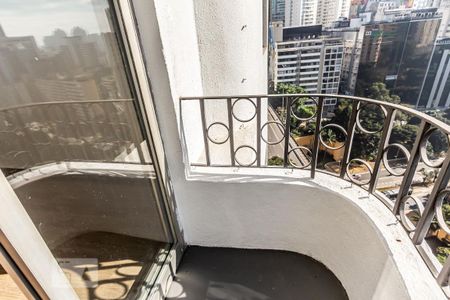 Sala de apartamento para alugar com 1 quarto, 40m² em Bela Vista, São Paulo