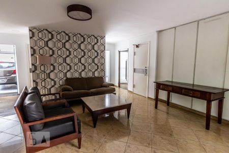 Hall de entrada de apartamento para alugar com 1 quarto, 40m² em Bela Vista, São Paulo