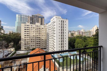 Varanda de kitnet/studio à venda com 1 quarto, 26m² em Consolação, São Paulo