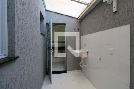 Área de Serviço de apartamento para alugar com 2 quartos, 52m² em Parque Capuava, Santo André