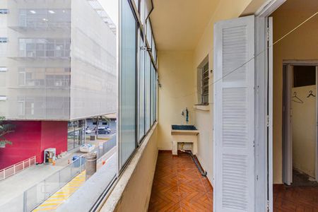 Studio à venda com 42m², 1 quarto e sem vagaVaranda