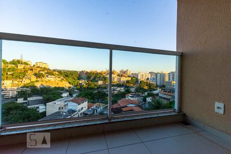 Varanda da Sala de apartamento para alugar com 3 quartos, 75m² em Fátima, Niterói
