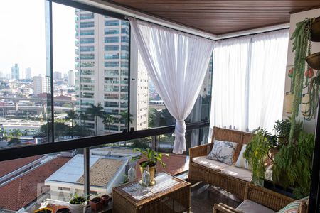 Varanda da sala de apartamento à venda com 4 quartos, 300m² em Jardim Avelino, São Paulo
