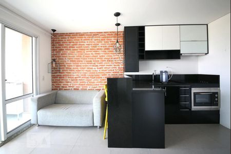 Apartamento à venda com 34m², 1 quarto e 1 vagaSala - Cozinha