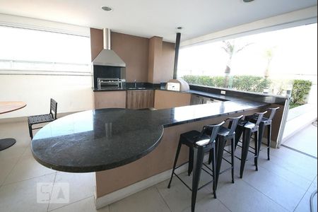 Apartamento à venda com 34m², 1 quarto e 1 vagaChurrasqueira