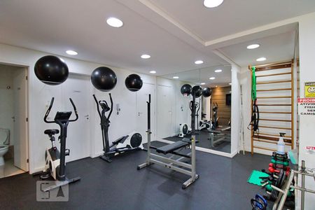 Apartamento à venda com 65m², 1 quarto e 1 vaga Apartamento à venda com 65m², 1 quarto e 1 vagaÁrea comum - Academia