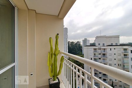 Varanda da Sala/Quarto de apartamento à venda com 1 quarto, 65m² em Jardim Ampliação, São Paulo