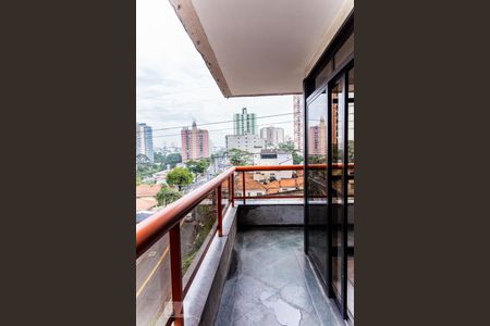 Varanda da Sala de apartamento à venda com 3 quartos, 180m² em Vila Guiomar, Santo André