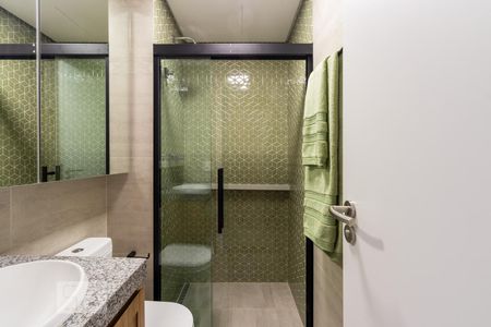 Studio à venda com 40m², 1 quarto e 1 vaga Studio à venda com 40m², 1 quarto e 1 vagaBanheiro