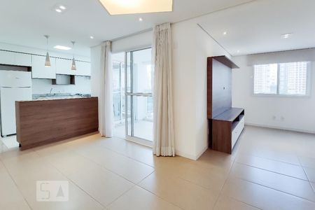 Sala de apartamento para alugar com 1 quarto, 60m² em Brooklin, São Paulo