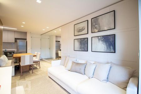 Sala de Apartamento com 2 quartos, 68m² Vila Romana