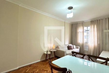 Sala de apartamento para alugar com 1 quarto, 50m² em Copacabana, Rio de Janeiro