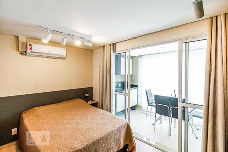 Studio para alugar com 26m², 1 quarto e 1 vaga Studio para alugar com 26m², 1 quarto e 1 vagaQuarto