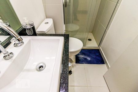 Studio para alugar com 26m², 1 quarto e 1 vaga Studio para alugar com 26m², 1 quarto e 1 vagaBanheiro