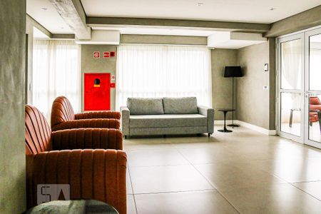 Studio para alugar com 26m², 1 quarto e 1 vaga Studio para alugar com 26m², 1 quarto e 1 vagaHall