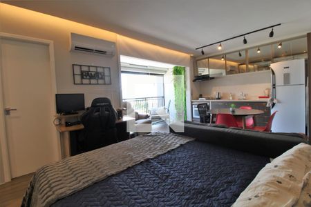 Quarto de apartamento à venda com 1 quarto, 35m² em Campo Belo, São Paulo