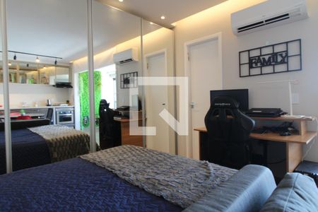 Quarto de apartamento à venda com 1 quarto, 35m² em Campo Belo, São Paulo