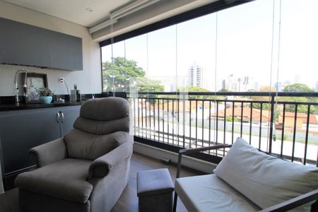 Varanda de apartamento à venda com 1 quarto, 35m² em Campo Belo, São Paulo