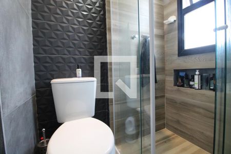 Banheiro de apartamento à venda com 1 quarto, 35m² em Campo Belo, São Paulo