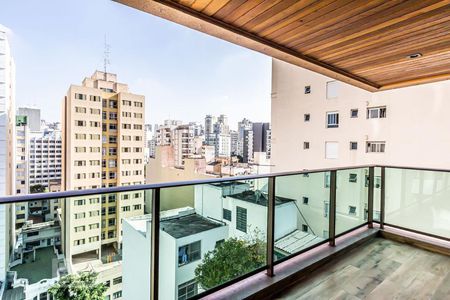 Varanda de apartamento para alugar com 1 quarto, 41m² em Santa Cecília, São Paulo