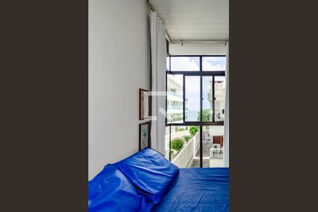 Quarto - Vista da Cama de apartamento para alugar com 1 quarto, 40m² em Cachoeira do Bom Jesus, Florianópolis