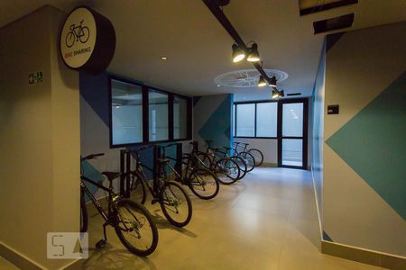 Studio para alugar com 16m², 1 quarto e sem vagaBike Sharing 