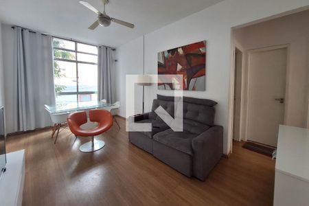 Sala de apartamento para alugar com 1 quarto, 51m² em Icaraí, Niterói