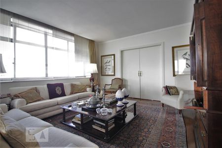 Sala de apartamento à venda com 4 quartos, 418m² em Real Parque, São Paulo