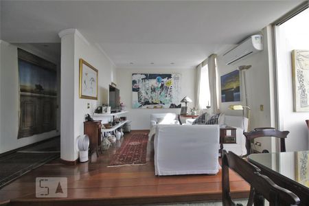 Sala  de apartamento à venda com 4 quartos, 418m² em Real Parque, São Paulo