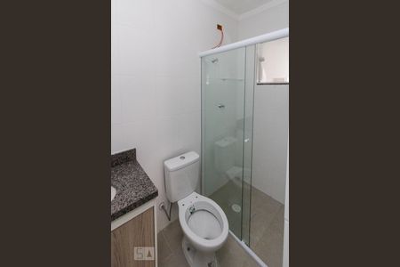 Banheiro da Suite de apartamento para alugar com 1 quarto, 34m² em Vila Invernada, São Paulo