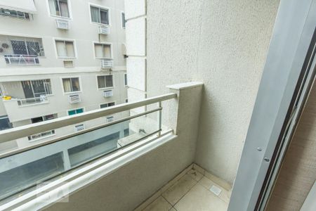 Varanda da Sala de apartamento para alugar com 1 quarto, 45m² em Taquara, Rio de Janeiro