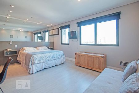 Sala/Cozinha de apartamento à venda com 1 quarto, 28m² em Chácara Santo Antônio (zona Sul), São Paulo