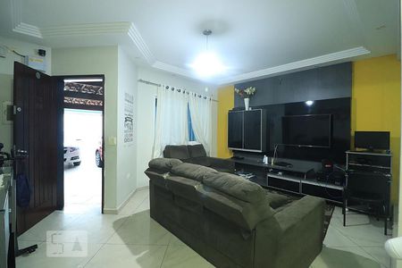 Sala de casa para alugar com 3 quartos, 130m² em Jardim Las Vegas, Santo André