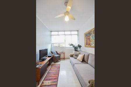 Sala de Estar de apartamento para alugar com 2 quartos, 85m² em Santo Amaro, São Paulo