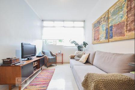 Sala de Estar de apartamento para alugar com 2 quartos, 85m² em Santo Amaro, São Paulo