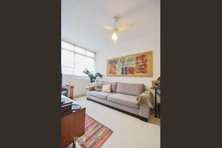 Sala de Estar de apartamento à venda com 2 quartos, 85m² em Santo Amaro, São Paulo