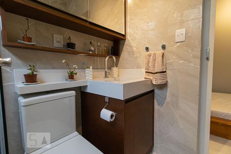 Banheiro de kitnet/studio à venda com 1 quarto, 42m² em Bela Vista, São Paulo