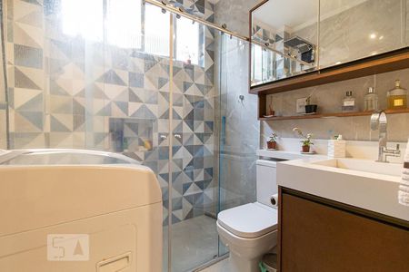 Banheiro de kitnet/studio à venda com 1 quarto, 42m² em Bela Vista, São Paulo