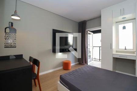 Sala/Quarto de kitnet/studio à venda com 1 quarto, 27m² em Pinheiros, São Paulo